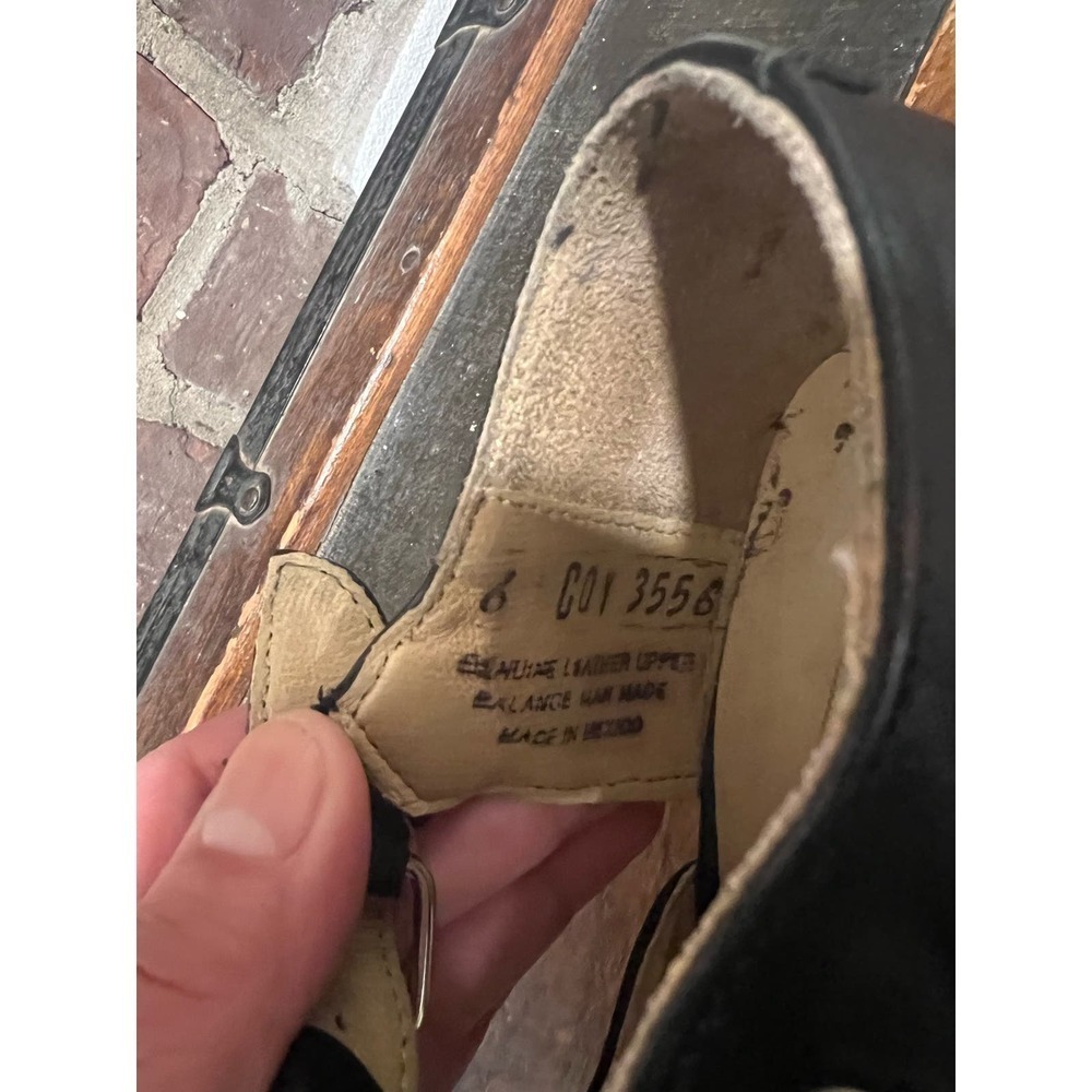 Steve Madden Leather Heeled Fisherman Sandals - Grunge Academia Retro 90s Y2K 6 - Picture 7 of 9